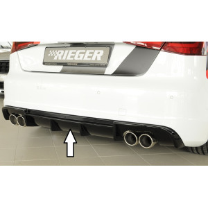 Dyfuzor zderzaka tył RIEGER V.1 - Audi S3 / A3 8V HB / Sportback S-line