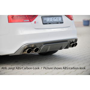 Dyfuzor zderzaka tył RIEGER - Audi S5 / A5 Coupe S-line