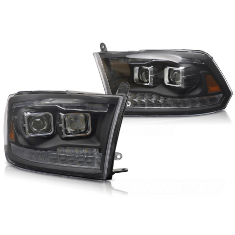 Lampy przednie DODGE RAM 09-18 LED diodowe 