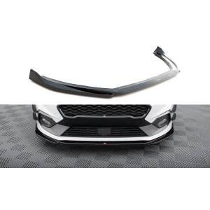 Przedni Splitter / dokładka ABS (v.4) - Ford Fiesta Mk8 ST / ST-line