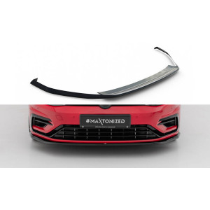 Przedni Splitter / dokładka (v.7) - VW Golf 7 R / R-Line Facelift