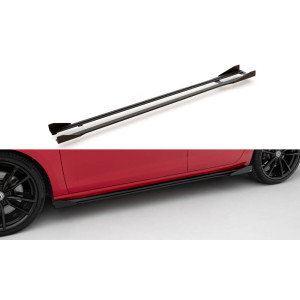 Dokładki Progów Street Pro + Flaps - VW Golf 7 R / R-line FL