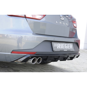 Dyfuzor zderzaka tył RIEGER V.1 - Seat Leon 3 5F ST FR Przedlift