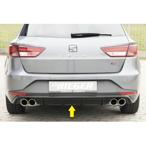 Dyfuzor zderzaka tył RIEGER V.3 - Seat Leon 3 5F ST FR Przedlift