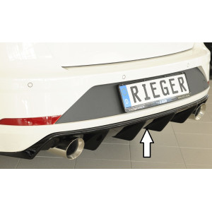 Dyfuzor zderzaka tył RIEGER V.2 - Seat Leon 3 5F ST FR Facelift