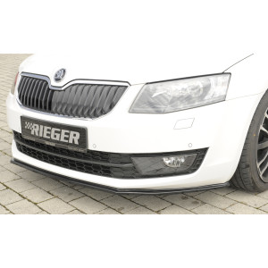 Przedni Splitter dokładka RIEGER - Skoda Octavia 3 5E