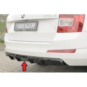 Dyfuzor zderzaka tył RIEGER - Skoda Octavia 3 5E (bez PDC)