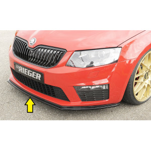 Przedni Splitter dokładka RIEGER - Skoda Octavia 3 5E RS