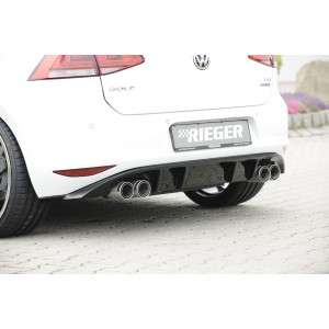 Dyfuzor zderzaka tył RIEGER V.2 - VW Golf 7 GTi