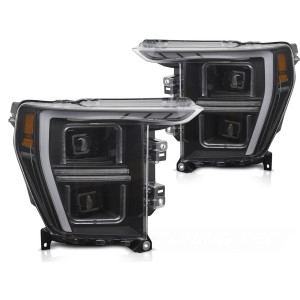 Lampy przód FORD F150 MK14 20-23 FULL LED BLACK LPFOC2
