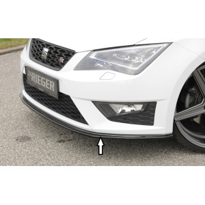 Przedni Splitter dokładka RIEGER - Seat Leon 3 5F FR / Cupra