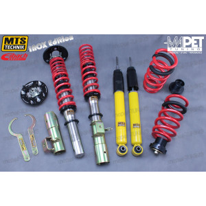 BMW E31 Seria 8 - gwint MTS Technik + Camber Plates - INOX Edition