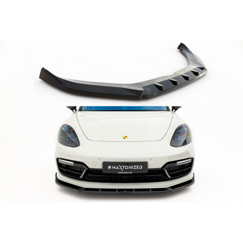 Przedni Splitter / dokładka v.2 - Porsche Panamera 971 Facelift 2020-