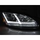 Lampy przód Audi TT 8J 06-10 CHROM LED DRL Xenon dynamiczne - LPAUE2