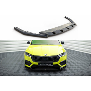 Przedni Splitter / dokładka (wer.1) - Skoda Octavia RS Mk4