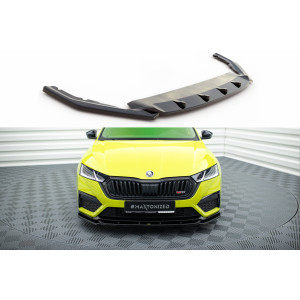 Przedni Splitter / dokładka (wer.3) - Skoda Octavia RS Mk4