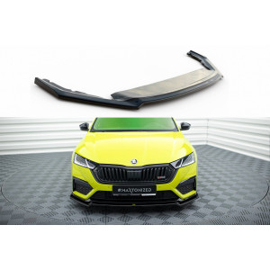 Przedni Splitter / dokładka (wer.4) - Skoda Octavia RS Mk4