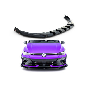 Splitter / Dokładka przód v.3 + Flaps - VW Golf R Mk8 Facelift