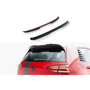 Spojler CAP Lotka klapy Tył (v.3) - VW Golf VII R / R-Line / GTI