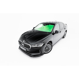 Przedni Splitter / dokładka ABS (ver.2) - Skoda Superb III