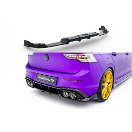 Dyfuzor Zderzaka Tył v.1 - VW Golf Mk8 R / Mk8 R Facelift