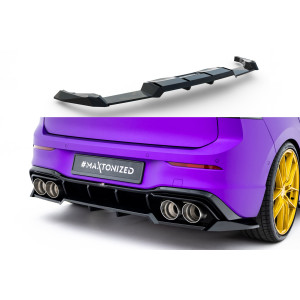 Dodatkowy Dyfuzor Tył v.2 - VW Golf R Mk8 / Mk8 Facelift