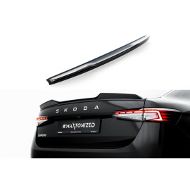 Spojler CAP Tylnej Klapy 3d - Skoda Mk4 