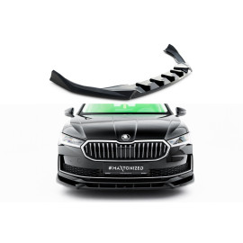 Przedni Splitter / dokładka V.2 - Skoda Superb Mk4