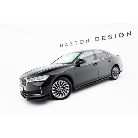 Zestaw splitterów Maxton Design v.2 - Skoda Superb Sedan Mk4