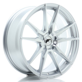 JR Wheels JR21 19x8,5 ET43 5x108 Silver Machined