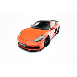 Splitter / dokładka zderzaka przód (v.2) - Porsche 718 Cayman 982c 2016 -
