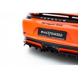 Splittery Tylnego Zderzaka - Porsche 718 Cayman 982c 2016 -