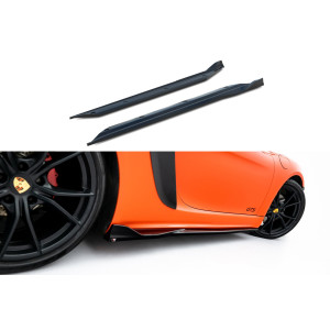 Dokładki Progów v.2 - Porsche 718 Cayman GTS 982c