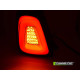 Fiat 500 Clear Red/White Led- diodowe LDFI06
