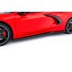 Zestaw splitterów Maxton Design Chevrolet Corvette C8 2020 - 