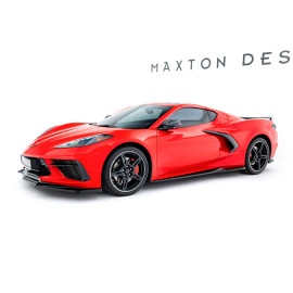 Zestaw splitterów Maxton Design Chevrolet Corvette C8 2020 - 