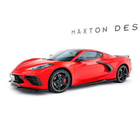 Zestaw splitterów Maxton Design Chevrolet Corvette C8 2020 - 