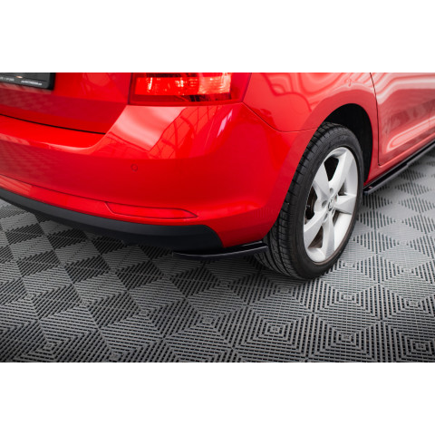 Splittery Boczne Tylnego Zderzaka - Skoda Rapid