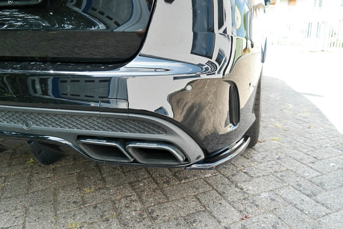 Splittery Boczne Tylnego Zderzaka ABS Mercedes Cklasa S