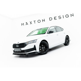 Zestaw splitterów Maxton Design Skoda Octavia Sportline Liftback / Combi Mk4 Facelift