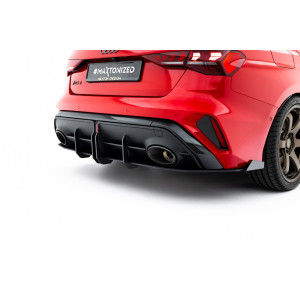 Dyfuzor Tylnego Zderzaka Street Pro + Flaps - Audi RS3 Sedan 8Y Facelift