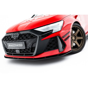 Przedni Splitter / dokładka Street Pro - Audi RS3 Sedan 8Y Facelift