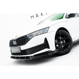 Przedni Splitter / dokładka (wer.1) - Skoda Octavia Mk4 Sportline
