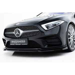 Przedni Splitter / dokładka (ver.1) - Mercedes CLS AMG-Line C257