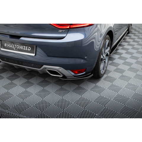 Splittery Boczne Tylnego Zderzaka ABS - Renault Megane IV RS