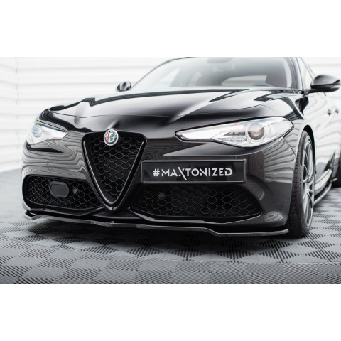Splitter / dokładka przedniego zderzaka (V.1) - Alfa Romeo Giulia Veloce