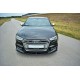 Przedni Splitter / dokładka ABS (wer.1) - Audi S3 8V Facelift Sedan