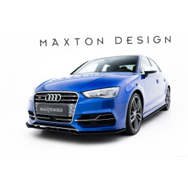 Przedni Splitter dokładka - Audi S3 8V Sedan / Audi A3 8V S-line Sedan