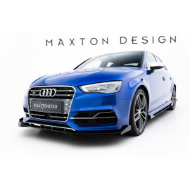 Przedni Splitter Street PRO - Audi S3 8V Sedan / Audi A3 8V S-line Sedan
