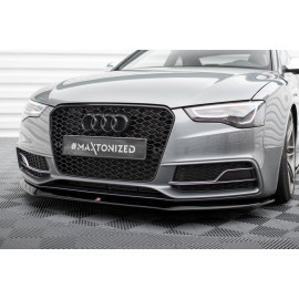 Splitter / dokładka zderzaka przód (v.1) - Audi S5 / A5 S-line FL 11-